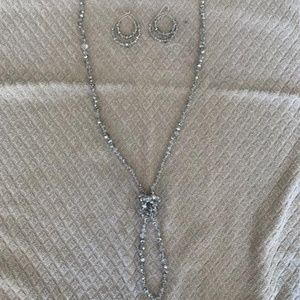 White House Black Market Necklace & Earrings